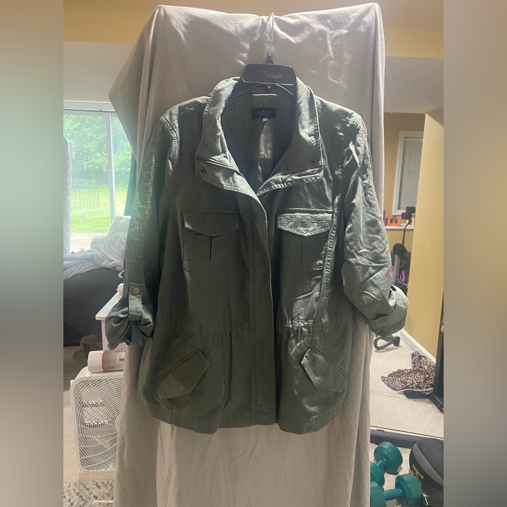 Green jacket